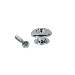   EP-RR-N Boston  strap buttons, metal, with screw, spherical model, diameter 17mm, 2-pack, nickel