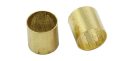 EP0220008 Allparts  brass pot sleeves, 5pcs