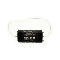   EP4059000 Allparts  Vitamin Q Black Candy capacitor .047uF, paper-in-oil