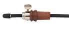 EPC-261R Teller  cello endpin, rosewood, 52cm. conus: +-24,5 - 26,5mm, black rod