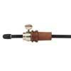 EPC-261R Teller  cello endpin, rosewood, 52cm. conus: +-24,5 - 26,5mm, black rod