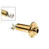 EPJ-67-G Boston  endpin jack, solder 6,3mm fem jack, fixed jack plate, gold