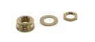 EPJ-SB-GD Boston  strap button nut, for EPJ models M8 thread, with nut and washer, gold