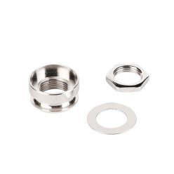   EPJ-SB-NI Boston  strap button nut, for EPJ models M8 thread, with nut and washer, nickel