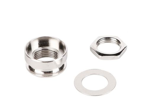 EPJ-SB-NI Boston  strap button nut, for EPJ models M8 thread, with nut and washer, nickel