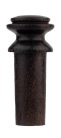 EV-21442E Teller  violin endpin, 4/4-3/4, in ebony, medium, with edge