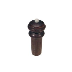   EV-22442RW Teller  violin endpin, 4/4-3/4, in rosewood, medium, hill model, with white ball