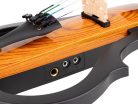 EV-40-NT Leonardo  electric violin with modern design, pre-amp, with bow, case, headphones, shoulder rest, natural