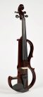 EV-50-W Leonardo  electric violin with Shadow active element, with case, headphones and ELS FBV-10  fiber bow