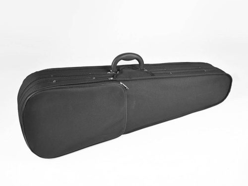 Leonardo EV-50-W E-Geige – traditionelles Design, Shadow aktives Tonabnehmersystem, mit Etui, Kopfhörer und ELS FBV-10 Bogen aus Fiberglas