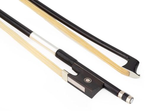 Leonardo EV-60-CB E-Geige – Elementary Serie, Hohlkörper, Shadow aktives System, Ebenholzgriffbrett & Wirbel, Carbon-Optik