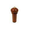 EV44BW2 ELS  violin endpin 4/4, boxwood, white ball, medium