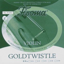   F-1002 Fisoma Goldtwistle violin string A-2 4/4, steel & aluminum