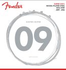 F-250LR Fender Super 250s string set electric, nickel roundwound, regular light, 009-011-016-026-036-046