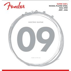   F-250LR Fender Super 250s string set electric, nickel roundwound, regular light, 009-011-016-026-036-046