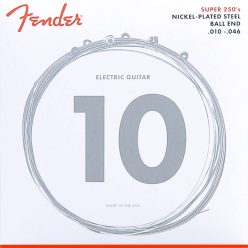   F-250R Fender Super 250s string set electric, nickel roundwound, regular, 010-013-017-026-036-046