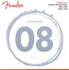 F-250XS Fender Super 250s string set electric, nickel roundwound, extra light, 008-011-014-021w-030-038