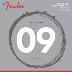   F-255L Fender Classic Core string set electric, nickel plated steel, light, ball ends, 009-011-016-024-032-042