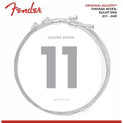   F-3150M Fender Original Bullets string set electric, pure nickel roundwound, medium, 011-014-018-025-038-048