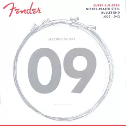   F-3250L Fender Super Bullets string set electric, nickel roundwound, light, 009-011-016-024-032-042