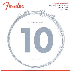   F-3250R Fender Super Bullets string set electric, nickel roundwound, regular, 010-013-017-026-036-046