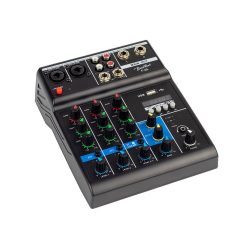   F-4A Boston  mixing console 2 mono + 2 stereo inputs, USB player, audio interface, 48V phantom power, delay