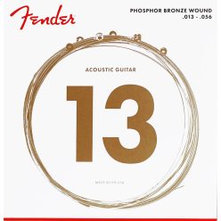   F-60M Fender Phosphor Bronze string set acoustic, ph.bronze roundwound, medium, 013-017-026-036-046-056