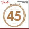 F-7060 Fender Phosphor Bronze Acoustic Bass string set 32" medium scale, phosphor bronze wound, 045-065-080-100