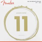 F-70CL Fender 80/20 Bronze string set acoustic, bronze roundwound, custom light, 011-015-023-032-042-052