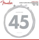 F-7150ML Fender Original 7150s string set electric bass, pure nickel roundwound, medium light 045-065-080-100