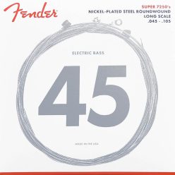   F-7250M Fender Super 7250s string set electric bass, nickel roundwound, medium 045-065-085-105