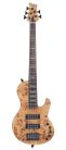 F10 5/NTS Sire Basses F Series Marcus Miller swamp ash + poplar burl 5-string active bass guitar, natural satin, with hardcase