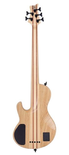 F10 5/NTS Sire Basses F Series Marcus Miller swamp ash + poplar burl 5-string active bass guitar, natural satin, with hardcase
