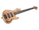 F10 5/NTS Sire Basses F Series Marcus Miller swamp ash + poplar burl 5-string active bass guitar, natural satin, with hardcase