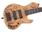 F10 5/NTS Sire Basses F Series Marcus Miller swamp ash + poplar burl 5-string active bass guitar, natural satin, with hardcase