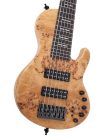 F10 6/NTS Sire Basses F Series Marcus Miller swamp ash + poplar burl 6-string active bass guitar, natural satin, with hardcase