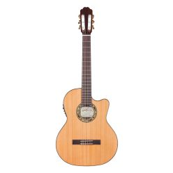   F65CW-TLR Kremona Performer Series thinline classic guitar solid cedar and indian rosewood, gloss finish - with Fishman Presys Pro