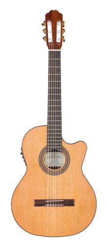 F65CW Kremona Soloist Series classic guitar solid cedar top and rosewood, gloss finish - with Fishman Classic 3