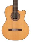 F65CW7SVE Kremona Performer Series 7-string classic guitar solid red cedar and indian rosewood, gloss finish - with Fishman Classic