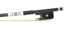 FBA-10/34 ELS  viola bow, 3/4, glass fiber/black, round, ebony frog, single eye, whalebone imitation