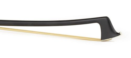 FBA-25/44 ELS  viola bow, 4/4, carbon fiber/black, round, ebony frog, parisian eye, fully nickel mounted