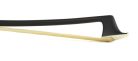 FBC-10/12 ELS  cello bow, 1/2, glass fiber/black, round, ebony frog, single eye, whalebone imitation