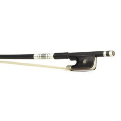   FBC-10/14 ELS  cello bow, 1/4, glass fiber/black, round, ebony frog, single eye, whalebone imitation