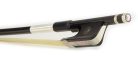 FBC-50/44 ELS  cello bow, 4/4, carbon fiber/pattern, round, ebony frog, parisian eye, fully nickel mounted