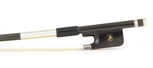 FBC-50/44 ELS  cello bow, 4/4, carbon fiber/pattern, round, ebony frog, parisian eye, fully nickel mounted