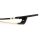 FBDG-10/14 ELS  german d. bass bow, 1/4, glass fiber/black, round, ebony frog, single eye, whalebone imitation