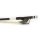 FBV-25/12 ELS  violin bow, 1/2, carbon fiber/black, round, ebony frog, parisian eye, fully nickel mounted