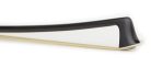 FBV-25/12 ELS  violin bow, 1/2, carbon fiber/black, round, ebony frog, parisian eye, fully nickel mounted