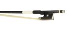 FBV-50/44 ELS  violin bow, 4/4, carbon fiber/pattern, round, ebony frog, parisian eye, fully nickel mounted