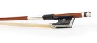 FBV-5044-W ELS  violin bow, 4/4, carbon fiber/wood lined, round, ebony frog, parisian eye, fully nickel mounted